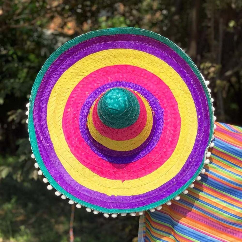 قبعة مكسيكية واسعة الحواف للحف - مراجعة Bucket Hat Straw وسعره